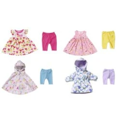 Zapf Creation BABY Born - 4 Jahreszeiten Outfit Set - 43 Cm -Zapf Creation 220912 4001167829424 zapf baby born deluxe set 02