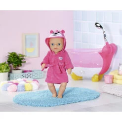 Zapf Creation BABY Born Little - Bademantel - 36 Cm -Zapf Creation 227151 4001167830581 zapf bb bademantel 05