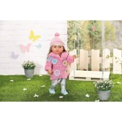 Zapf Creation BABY Born - Flauschmantel - 43 Cm -Zapf Creation 241657 4001167833834 zapf baby born flauschmantel 03