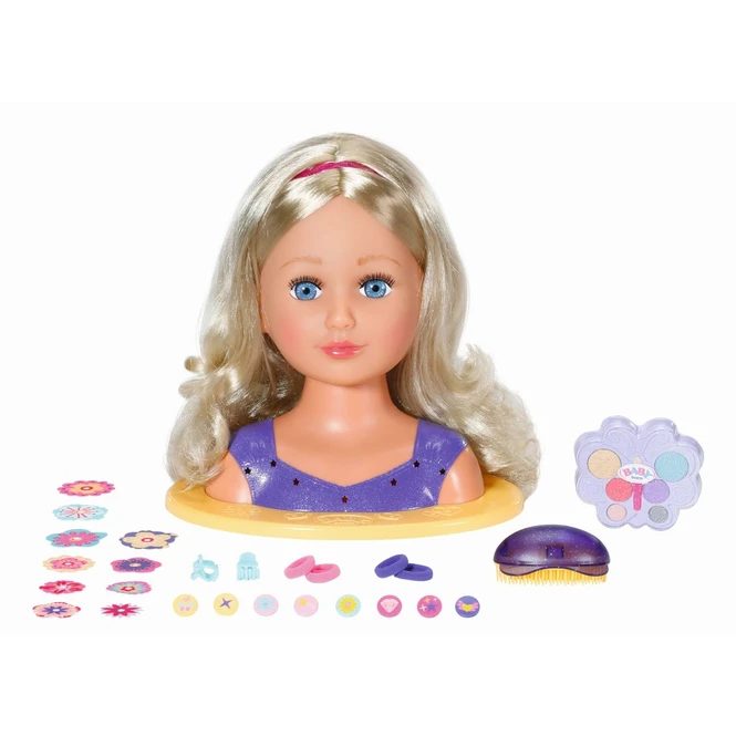 Zapf Creation BABY Born - Sister - Styling Head - Schminkkopf 5 Zapf Creation BABY Born - Sister - Styling Head - Schminkkopf – Bild 5