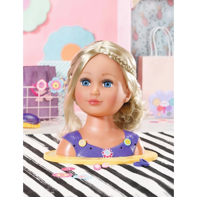 Zapf Creation BABY Born - Sister - Styling Head - Schminkkopf 2 Zapf Creation BABY Born - Sister - Styling Head - Schminkkopf – Bild 2