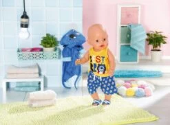 BABY Born® - Bath Deluxe Bademantel, 43 Cm -Zapf Creation 50605868 7 2 4001167830499 1280x1280