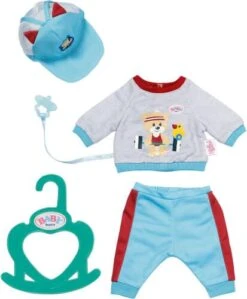 BABY Born® - Little Sport Outfit Blau, 36 Cm