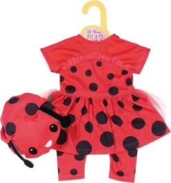 Dolly Moda - Süßes Marienkäfer Outfit, 43 Cm