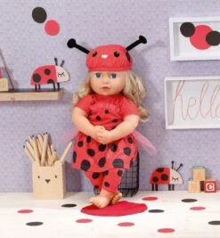 Dolly Moda - Süßes Marienkäfer Outfit, 43 Cm -Zapf Creation 52081513 9 2 4001167870921 1280x1280