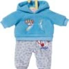 Dolly Moda - Sport-Outfit Blau, 43 Cm