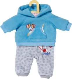 Dolly Moda - Sport-Outfit Blau, 43 Cm