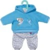Dolly Moda - Sport-Outfit Blau, 36 Cm