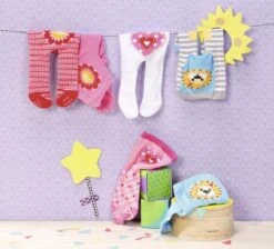 Dolly Moda - Strumpfhosen 2er, 38-46 Cm Sortiert -Zapf Creation dm 870174c sticker derivative 72 dpi rgb 1280x1280