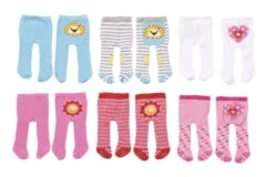 Dolly Moda - Strumpfhosen 2er, 38-46 Cm Sortiert