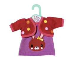 Dolly Moda - Strickkleid Mit Jacke, 36 Cm