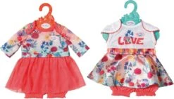ZAPF 826973 BABY Born® Trend Babykleid 43 Cm - 2 Sortiert