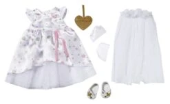 ZAPF 827161 BABY Born Boutique Deluxe Braut 43 Cm