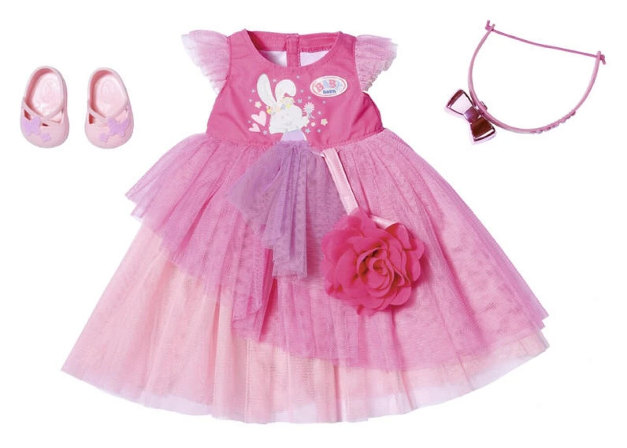 ZAPF 827178 BABY Born Boutique Deluxe Ballkleid 43 Cm 1 ZAPF 827178 BABY Born Boutique Deluxe Ballkleid 43 Cm