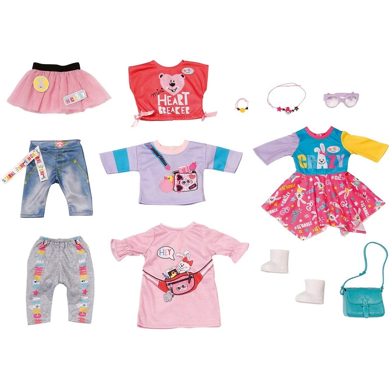 ZAPF 828809 BABY Born City Fashion Set 43 Cm 1 ZAPF 828809 BABY Born City Fashion Set 43 Cm