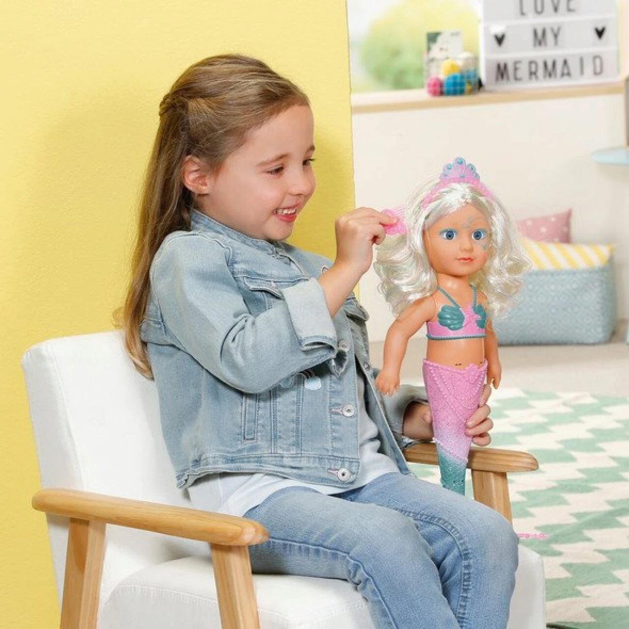 ZAPF 829370 BABY Born® Little Sister Meerjungfrau 3 ZAPF 829370 BABY Born® Little Sister Meerjungfrau – Bild 3