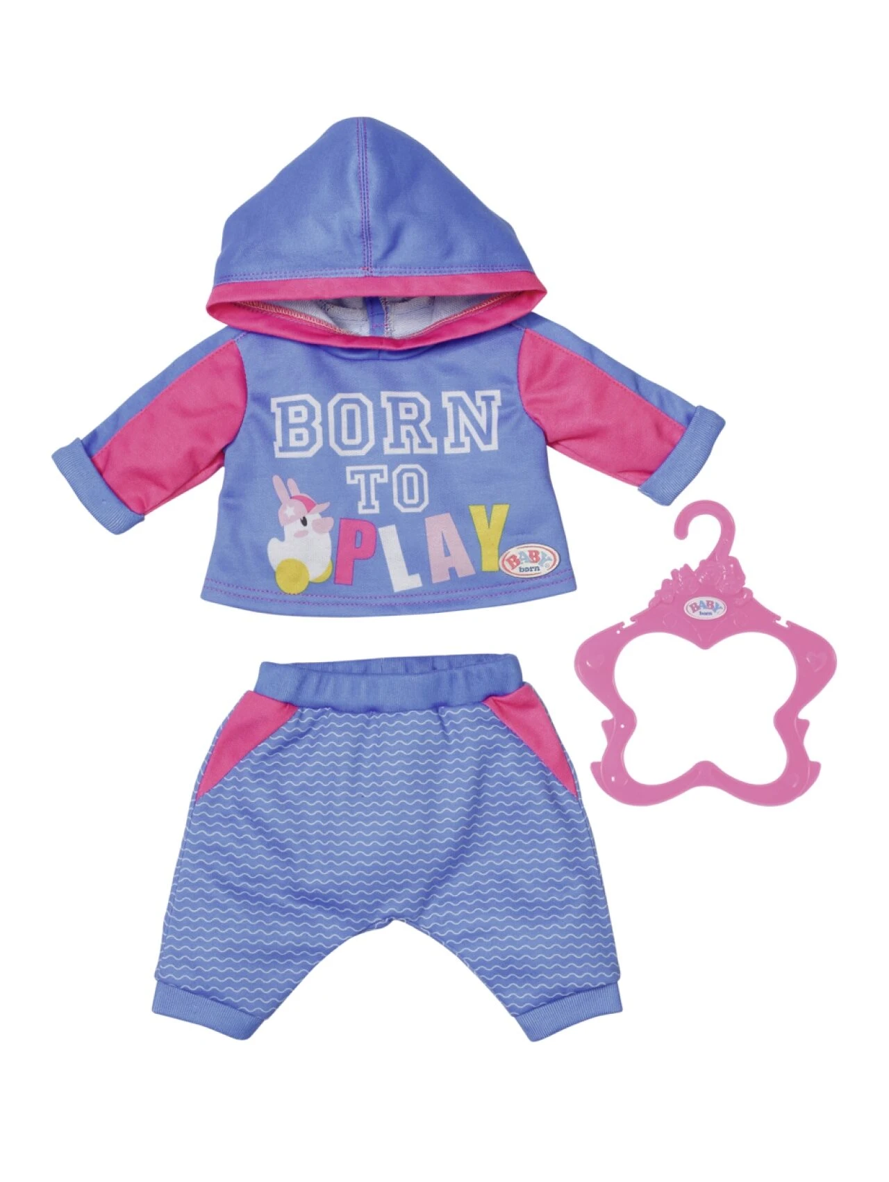 ZAPF 830109 BABY Born Jogginganzug 43 Cm, 2-fach Sortiert 2 ZAPF 830109 BABY Born Jogginganzug 43 Cm, 2-fach Sortiert – Bild 2