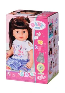 ZAPF 830352 BABY Born Sister Brunette 43 Cm -Zapf Creation zapf 830352 baby born sister brunette 43 cm 2