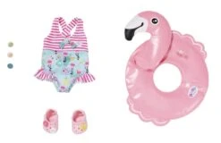 ZAPF 831731 BABY Born Holiday Schwimmspaß Set 43 Cm