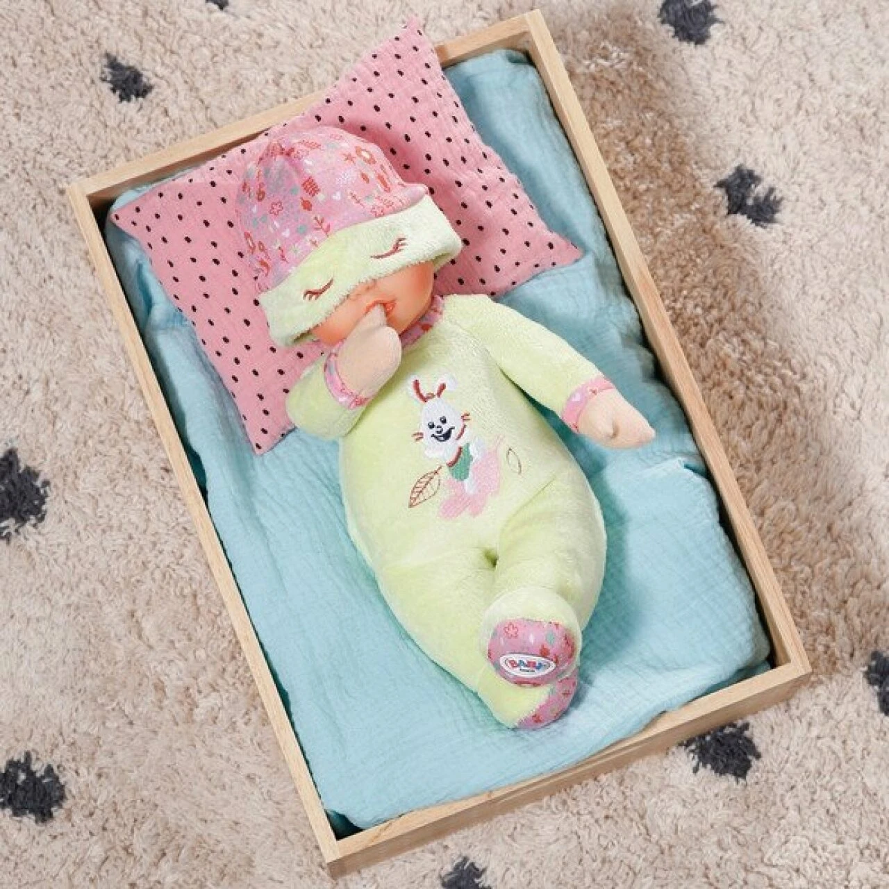 ZAPF 832271 BABY Born Sleepy For Babies Green 30 Cm 2 ZAPF 832271 BABY Born Sleepy For Babies Green 30 Cm – Bild 2