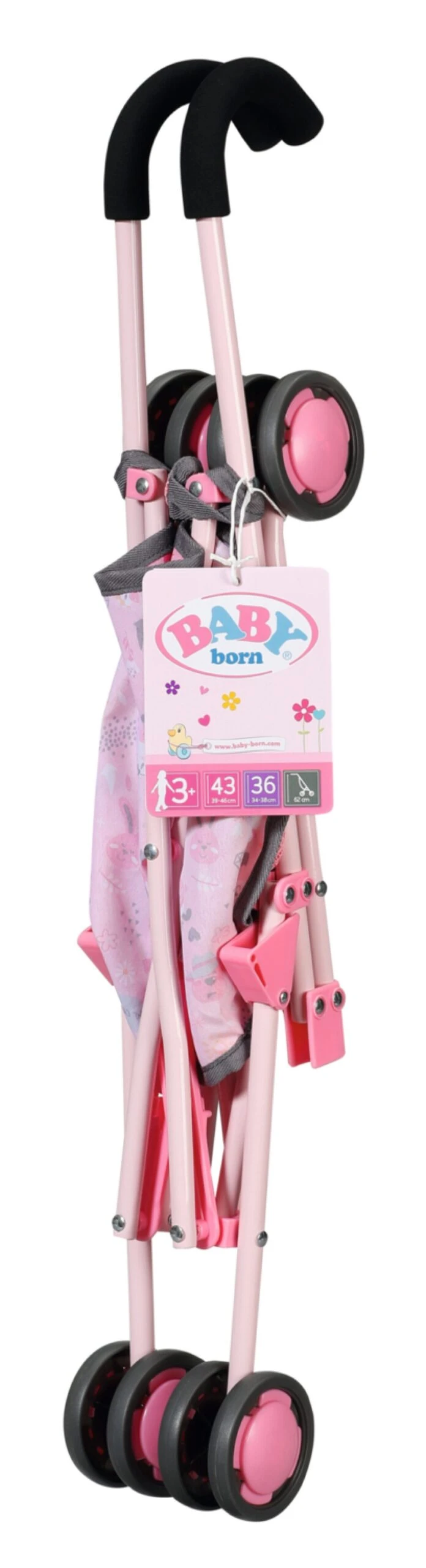 ZAPF 832547 BABY Born Stroller With Bag Puppenwagen Mit Aufbewahrungsnetz 3 ZAPF 832547 BABY Born Stroller With Bag Puppenwagen Mit Aufbewahrungsnetz – Bild 3