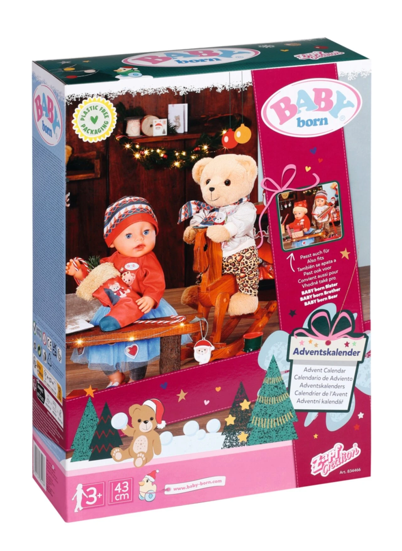 ZAPF 834466 BABY Born Adventskalender 1 ZAPF 834466 BABY Born Adventskalender