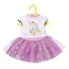 ZAPF 870495 Dolly Moda Einhorn Shirt Mit Tutu 43 Cm