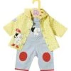 ZAPF 870525 Dolly Moda Latzhose Mit Regenjacke 43 Cm