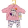 ZAPF 871423 Dolly Moda Pulli + Leggings Kätzchen 43 Cm