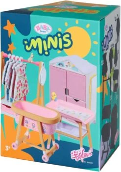 ZAPF 906163 BABY Born Minis - Möbelset -Zapf Creation zapf 906163 baby born minis mobelset 2